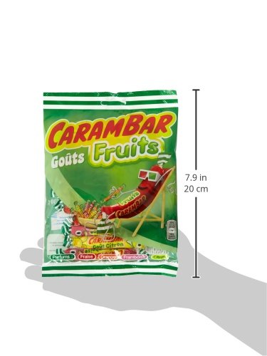 Carambar Gout Fruits Assorted Fruit Flavors - 130 g - 4.58 oz....