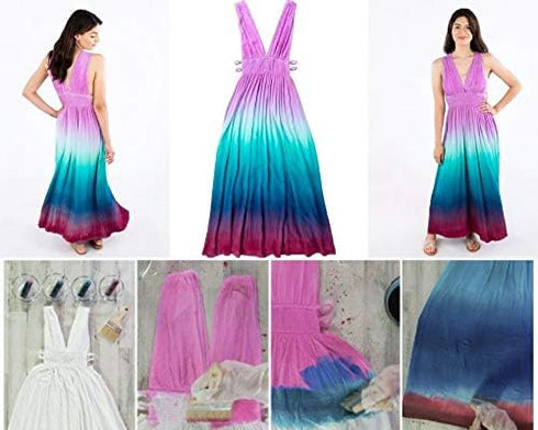 Tulip One-Step Tie-Dye Kit 8 Vibrant Colors Tie-Dye, Shark Island...
