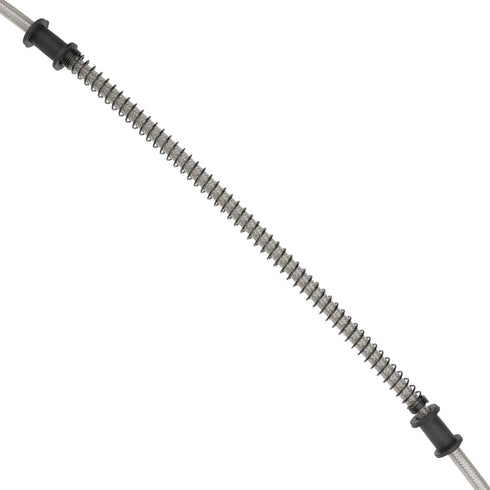HIAORS 86" Stainless Braided Hydraulic Brake Hose Line for GY6 Kazuma Sunl Taotao Roketa Jonway Scooter Moped ATV Dirt Bike Go Kart Parts...