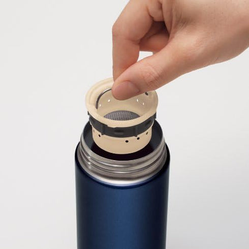 Zojirushi Stainless Steel Travel Mug with Tea Leaf Filter, 11-Ounce/0.34-Liter, Deep Blue...