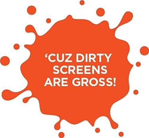 WHOOSH! Electronic Wipes for All Screens and Tech Devices, 90 Count - Computer, Laptop and TV Screen Cleaner Wipes - Best for Car Screen, MacBook,...