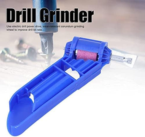 Fdit Drill Bit Sharpener 12.5mm Corundum Grinding Wheel Portable Drill Bit Grinder Sharpening Tool...