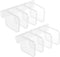 Refrigerator Dividers(8 PCS) Adjustable Drawer Fridge Seperators Plastic Organizer Dividers for Home Kitchen Office Supplies (Transparent)...