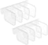 Refrigerator Dividers(8 PCS) Adjustable Drawer Fridge Seperators Plastic Organizer Dividers for Home Kitchen Office Supplies (Transparent)...