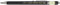 Koh-I-Noor Toison d'Or Lead Holder with Clip, 2mm x 120mm Lead, Black, 1 Each (5900CN1005KK)...