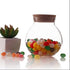 500 Ml (17 Fl Oz) Round Clear Glass Favor Jar Storage Jar, with Cork Stopper...