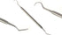 Hook Pick Double Ended Oral Hygiene Dental Explorer Stainless Steel Teeth Cleaning Oral Student Tool Tooth Picks Metal...
