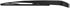 Plastic Rear Windshield Wiper Arm & Blade Car Auto Windscreen Wiper Blade for MK2 2004-2013...