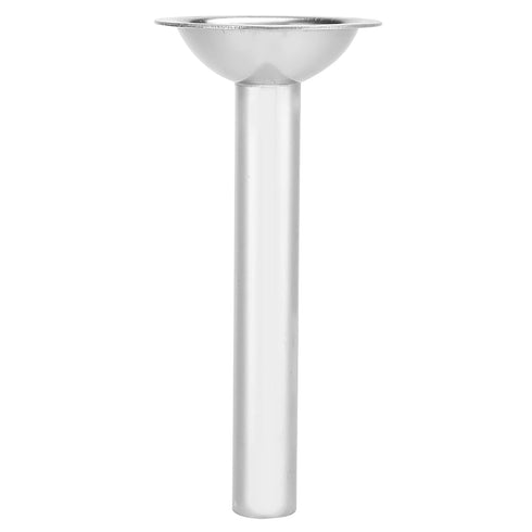 Oumefar Sausage Stuffer Tubes Stainless Steel Stuffer Filling Tube Sausage Wide Mouth Manual Filling Funnels Nozzles Spare Parts Meat Grinder Acce...