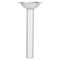 Oumefar Sausage Stuffer Tubes Stainless Steel Stuffer Filling Tube Sausage Wide Mouth Manual Filling Funnels Nozzles Spare Parts Meat Grinder Acce...