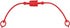 1/4'' ISO-B 5675 7241 AG Hydraulic Coupler Male Female Dust Cap and Plug Cover Kit Compatible with AG style Hydraulic Quick Connect Coupling Red C...