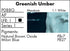Grumbacher Pre-Tested Oil Paint, 37ml/1.25 Ounce, Greenish Umber (P088G)...
