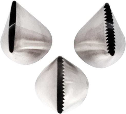 Piping Tips For Cake Decorating, Stainless Steel Icing Piping Nozzles For Pastry Fondant Decorating Tools (C)...