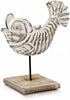 Wooden Fish Lake House Decor for Home | Handmade Beach Decoration on Base Stand for Shelves, Table, Office, Living Room, Foyer (Koi Fish)...