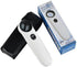 40X Handheld High Power Magnifier Magnifying Glass Jeweler Eye Jewelry Loupe with 2-LED Light Leather Case (White with Black)...