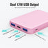 VANYUST S22 Portable Charger, Power Bank, 5000mAh External Battery Pack Compatible for iPhone 15 14 13 12 11 X Samsung S22 S21 Google iPad etc(Pin...