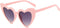 Dollger Heart Sunglasses for Women Retro Love Eyeglasses Vintage Cat Eye Glasses UV400...