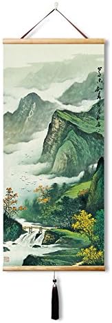 EAPEY Prints Chinese Scroll Hanging Japanese Wall Art Landscape...