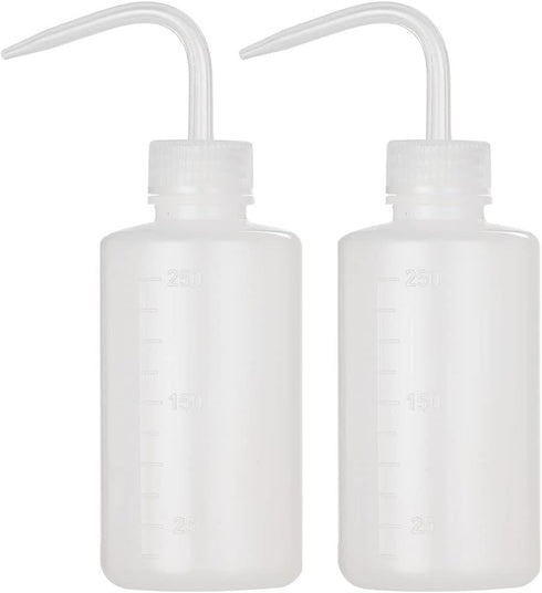 2Pcs Tattoo Wash Bottle 250ml | 8oz Water Squirt Bottle Succulent Watering, Safety Rinse Bottle Watering Tools for Medical Succulent Cleaning Wash...