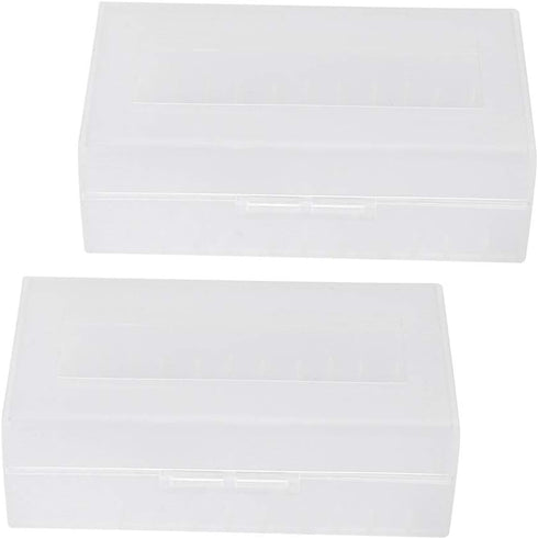 Socobeta Battery Holder, Battery Case Waterproof Battery Box 2 Pcs Portable for 220700/21700 Battery...
