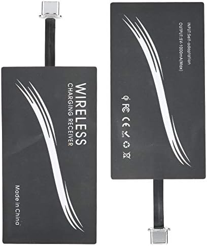 2PCS Universal Ultra Slim Type C QI Wireless Charger Charging Receiver Module, Qi Receiver Widely Suitable for Type C Mobile Phone......