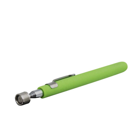Ullman Devices Devices HT-5GR Pocket Magnetic Pick-Up Tool with Power Cap, Lifts 2-1/2 lb, 5-1/2" to 25-1/2" Length, Neon Green...