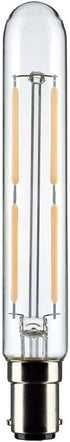 Satco 21861-4T6.5/LED/CL/930/120V/DC/1CD Tubular (S21861) Double Contact Bayonet Base Exit Light Bulb...
