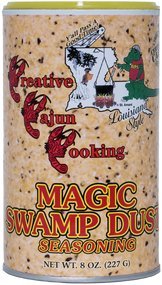 Magic Swamp Dust Cajun Seasoning, 8 Ounce Canister...