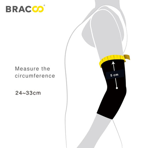 Bracoo Elbow Brace for Tendonitis Women Men, Tennis Elbow Compression Sleeve Wrap Support, Golfer's Elbow, Bursitis, Sprains, Strains, Sports Inju...