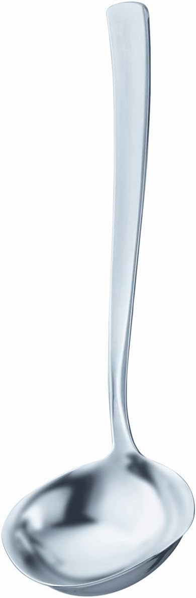 Roesle Stainless Steel Sauce Ladle, Flat Handle, 1.7-Ounce...