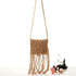 Van Caro Handwoven Cotton Straw Shoulder Bag Crochet Tassel Beach Bohemian Purse for Women...