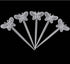 Comicfs 200 Pcs Plastic Cocktail Picks 3.5" Fruit Toothpicks Sandwich Appetizer Cocktail Sticks Food Drink Picks Skewers Party Supplies for Weddin...