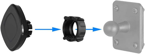 ARKON Mounts Heavy Duty Magnet Mount Kit for Phones and Other Devices...