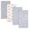 Gerber Baby 4-Pack Flannel Receiving Blanket (One Size, Playground)...