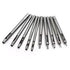 10Pcs Leather Hole Punch Cutter 0.5mm-5mm Round Hollow Hole Punch Set, Leather Working Tools Leather Craft Punch Tool Kit...