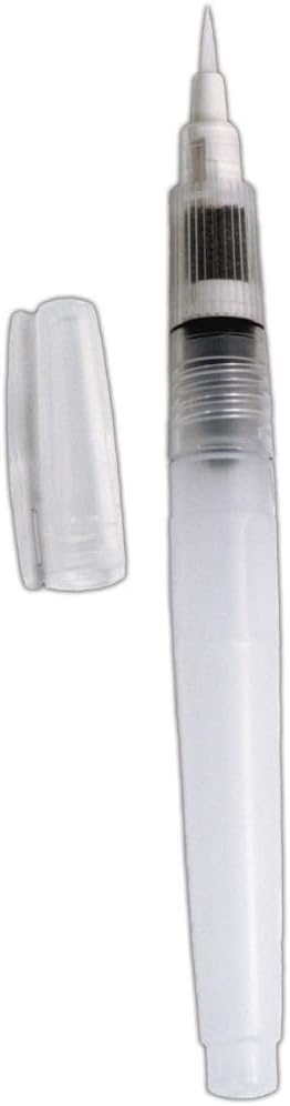 Ranger TIP33080 Tim Holtz Water Brush With Fine Detailer Nib, 6-Inch , White...