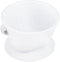 Segarty Pour Over Coffee Dripper, 1 Set White Collapsible Silicone Coffee Dripper with Storage Bag, Reusable Cone Coffee Filter Drip Holder, Singl...