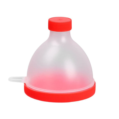 3PCS 200ML Portable Protein Powder Funnel Portable Fill Funnel Gym Partner for Water Bottle Fitness Protein Shaker Bottle Nutrition Storage Contai...
