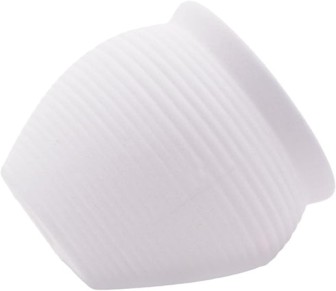 White Cute Ceramic Shrimp Shelter Betta Fish Tank Decor Jar Ornaments Aquarium Hideout Caves Landscape Decorations for Small Fish to Breed Hide (L...