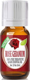 Healing Solutions 10ml Oils - Rose Geranium Essential Oil - 0.33 Fluid Ounces...