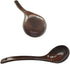 Large Wooden Soup Ladle Spoon with Long Handle, Big Teak Wood Serving Spoon, Handmade Porridge Soup Scoop for Cooking Kitchen Utensils Tool (Brown...