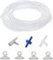 4X Dual Bio Sponge Filter for Betta Fry Aquarium Fish Tank Up to 30 Gallon (Ship from CA USA) (Air Tubing Kit)...