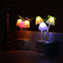 Smart Dusk to Dawn Sensor Led Night Light, 0.6W Multi-Color Changing Plug-in Mushroom Dream Bed Nightlight, Funny Energy Efficient Wall Lamp Flowe...