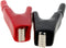 Heyiarbeit 2Pcs 50A Heavy-Duty Insulated Alligator Clips Battery Electrical Test Clips for Car Auto Vehicle Boat, Red Black...