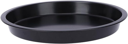 Black Pizza Pan, Carbon Steel Round Pizza Tray 10 Inch Non-Stick Pizza plate for Oven Home Kitchen Baking Tool Restaurant Bakeware...