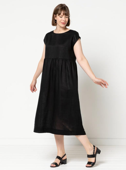 Style Arc Sewing Pattern - Montana Midi Dress (Sizes 10-22)...