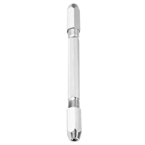 0-3mm Double End Hand Drill, Mini Micro Manual Gimlet Double End Pin Vice Drill Hand Drilling Tool for Drilling Wood,...