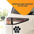 Magnet Me Up: Dog Dad Pawprint Magnet Decal - 5 Inch, Heavy-Duty Automotive Magnet for Car, Truck, SUV - Express Your Proud Pet Parenthood with Th...