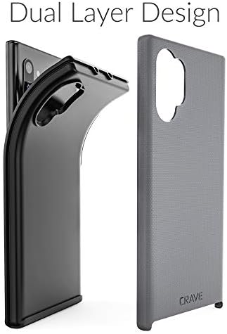 Crave Note 10+ Case, Dual Guard Protection Series Case for Samsung Galaxy Note 10 Plus - Slate...