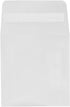 Peel and Self Seal Glassine Paper Miniature Envelopes (65 x 65mm) 2.55" x 2.55" (50 PER PACK) Made by Pineville Paper with semi-transparent Glassi...